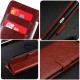 For POCO M3 Case Magnetic Flip Multiple Card Slot Foldable Stand PU Leather Shockproof Full Cover Protective Case