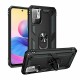 For POCO M3 Pro 5G NFC Global Version/ Xiaomi Redmi Note 10 5G Case Bumpers Shockproof Magnetic with 360 Rotation Finger Ring Holder Stand PC Protective Case Non-Original