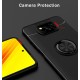 For POCO X3 PRO / POCO X3 NFC Case 360° Rotating Magnetic Ring Holder Soft Silicone Shockproof Protective Case Back Cover Non-original