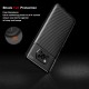 For POCO X3 PRO / POCO X3 NFC Case Luxury Carbon Fiber Pattern with Lens Protector Shockproof Silicone Protective Case Non-original