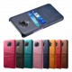 For Poco F2 Pro Case Luxury with Double Card Slots Bumpers Shockproof PU Leather + PC Protective Case Non-original