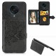 For Poco F2 Pro Case Magnetic PU + TPU with Phone Wallet Card Slot Photo Frame Shockproof Back Protective Case Non-original