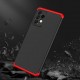 For Samsung Galaxy A52 Case 3 in 1 Detachable Double Dip with Lens Protect Anti-Fingerprint Shockproof PC Protective Case