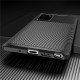 For Samsung Galaxy Note 20 / Galaxy Note20 5G Case Luxury Carbon Fiber Pattern with Lens Protector Shockproof Silicone Protective Case