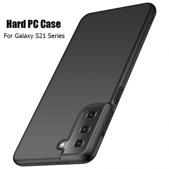 For Samsung Galaxy S21 Ultra 5G / Galaxy S21+ 5G / Galaxy S21 5G Case Micro-Matte Silky Smooth Anti-Fingerprint Shockproof Hard PC Protective Case