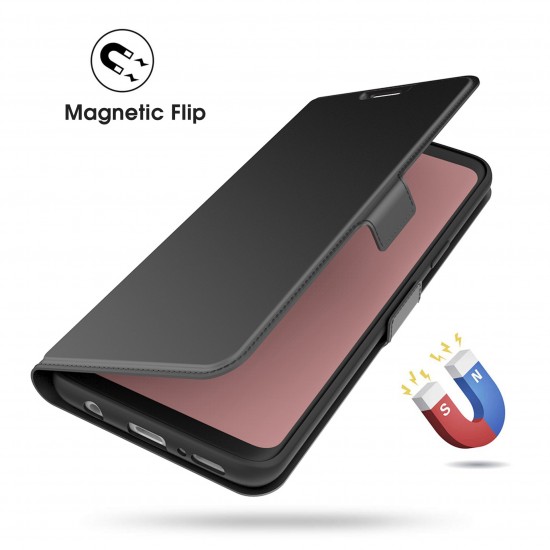 For 11 5G / 11T 5G Case Magnetic Flip with Card Holder Stand PU Leather Shockproof Protective Case