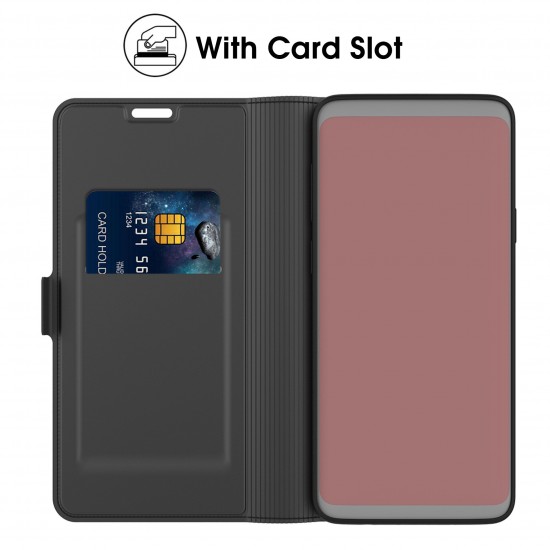 For 11 5G / 11T 5G Case Magnetic Flip with Card Holder Stand PU Leather Shockproof Protective Case