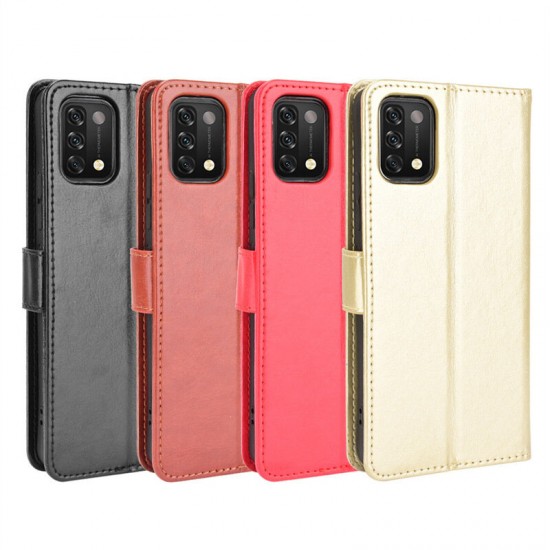 For A11 Case Magnetic Flip with Multiple Card Slot Folding Stand PU Leather Shockproof Full Cover Protective Case