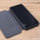 For Xiaomi Mi 10 Lite Case Brushed Pattern Flip with Stand Card Slot Shockproof PU Leather Full Body Protective Case Non-original