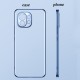 For Xiaomi Mi 11 Case 2 in 1 Plating with Airbag Lens Protector Ultra-Thin Anti-Fingerprint Shockproof Transparent Soft TPU Protective Case Non-Original