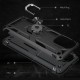 For Xiaomi Mi 11 Lite Case Bumpers Shockproof Magnetic with 360 Rotation Finger Ring Holder Stand PC Protective Case Non-Original