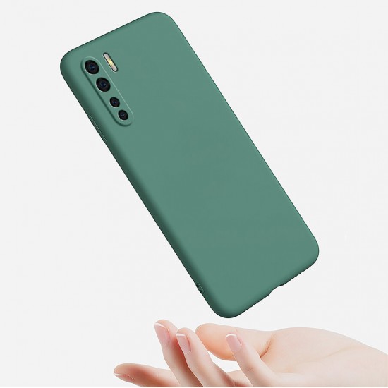 For Xiaomi Mi Note 10 Lite Case Smooth Shockproof Soft Liquid Silicone Rubber Back Cover Protective Case Non-original