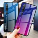 For Xiaomi Mi10 Mi 10 / Mi 10 Pro Case Gradient Color Tempered Glass Shockproof Scratch Resistant Protective Case Back Cover Non-original