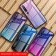 For Xiaomi Mi10 Mi 10 / Mi 10 Pro Case Gradient Color Tempered Glass Shockproof Scratch Resistant Protective Case Back Cover Non-original