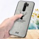 For Xiaomi Redmi 9 Case Deer Classic Breathable Canvas Cloth Shockproof Protective Case Back Cover Non-original