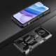 For Xiaomi Redmi 9 Case Dual-Layer Rugged Magnetic with Belt Clip Stand Non-Slip Anti-Fingerprint Shockproof Protective Case Non-Original