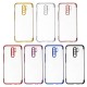 For Xiaomi Redmi 9 Case Plating Shockproof Transparent Soft TPU Protective Case Back Cover with Lens Protector Non-original