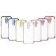 For Xiaomi Redmi 9 Case Plating Shockproof Transparent Soft TPU Protective Case Back Cover with Lens Protector Non-original