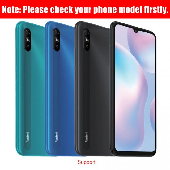 For Xiaomi Redmi 9A Case Dual-Layer Rugged Magnetic with Belt Clip Stand Non-Slip Anti-Fingerprint Shockproof Protective Case Non-Original