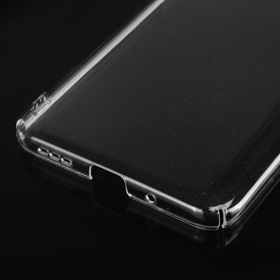 For Xiaomi Redmi 9C Case Crystal Transparent Shockproof Non-Yellow Hard PC Protective Case Back Cover Non-original