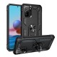 For Xiaomi Redmi Note 10 4G/ Redmi Note 10S Case Bumpers Shockproof Magnetic with 360 Rotation Finger Ring Holder Stand PC Protective Case Non-Original