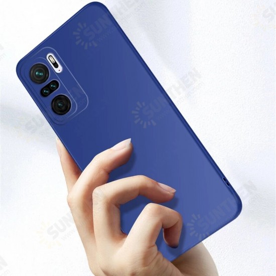 For Xiaomi Redmi Note 10 4G/ Redmi Note 10S Case Silky Smooth Anti-Fingerprint Shockproof Hard PC Protective Case Back Cover Non-Original