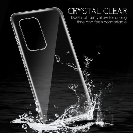 For Xiaomi Redmi Note 10 Pro / Redmi Note 10 Pro Max Case Crystal Clear Transparent Ultra-Thin Non-Yellow Soft TPU Protective Case Non-Original