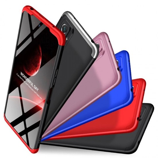 For Xiaomi Redmi Note 10 Pro/ Redmi Note 10 Pro Max Case 3 in 1 Detachable Double Dip with Lens Protect Anti-Fingerprint Shockproof PC Protective Case Non-Original