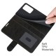 Case Magnetic Flip with Multiple Card Slot Foldable Stand PU Leather Shockproof Full Cover Protective Case