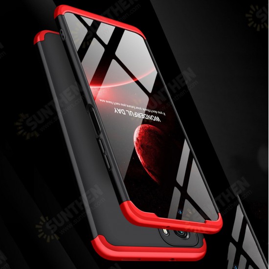 For Xiaomi Redmi Note 10 /Redmi Note 10S Case 3 in 1 Detachable Double Dip with Lens Protect Anti-Fingerprint Shockproof PC Protective Case Non-Original