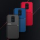 For Xiaomi Redmi Note 9 / Redmi 10X 4G Magnetic Texture Non-slip Leather TPU Shockproof Protective Case Non-original