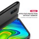 For Xiaomi Redmi Note 9 / Redmi 10X 4G Magnetic Texture Non-slip Leather TPU Shockproof Protective Case Non-original