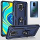 For Xiaomi Redmi Note 9 Case Magnetic Adsorption Shockproof with Finger Ring Holder Stand PC + TPU Protective Case Non-original