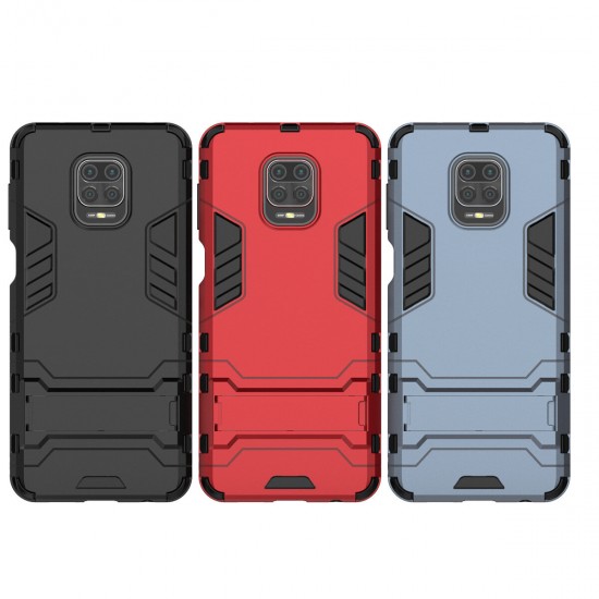 For Xiaomi Redmi Note 9S / Xiaomi Redmi Note 9 Pro / Xiaomi Redmi Note 9 Pro Max Case Shockproof with Stand Holder Back Cover Protective Case| Non-original