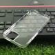 For iPhone 12 6.1inch Case Crystal Transparent Shockproof Non-Yellow Hard PC Protective Case Back Cover