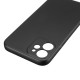 For iPhone 12 Case Silky Smooth Micro-Matte Anti-Fingerprint Ultra-Thin with Lens Protector PC Protective Case