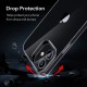 For iPhone 12 Mini Case Crystal Clear Transparent Ultra-Thin Non-Yellow Soft TPU Protective Case Back Cover