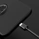 For iPhone 12 Pro / 12 Case 360° Rotating Magnetic Ring Holder Soft Silicone Shockproof Protective Case Back Cover