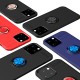 For iPhone 12 Pro / 12 Case 360° Rotating Magnetic Ring Holder Soft Silicone Shockproof Protective Case Back Cover