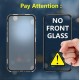 For iPhone 12 Pro Max 6.7 inch Magnetic Adsorption Metal Singel-side Tempered Glass Protective Case