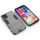 For iPhone 12 Pro Max 6.7inch Shockproof with Stand Holder Back Cover Protective Case