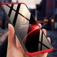 For iPhone 12 Pro Max Case 3 in 1 Detachable Double Dip with Lens Protector Anti-Fingerprint Shockproof PC Protective Case