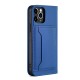 For iPhone 12 Pro Max Case Business Flip Magnetic with Multi-Card Slots Wallet Shockproof PU Leather Protective Case