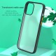 For iPhone 12 Pro Max Case Shockproof Anti-Fingerprint Matte Translucent Hard PC & Soft TPU Edge Protective Case