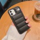 For iPhone 13/ 13 Mini/ 13 Pro/ 13 Pro Max Case Creative Down Jacket Reduced Pressure Shockproof Protective Case Back Cover