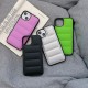 For iPhone 13/ 13 Mini/ 13 Pro/ 13 Pro Max Case Creative Down Jacket Reduced Pressure Shockproof Protective Case Back Cover