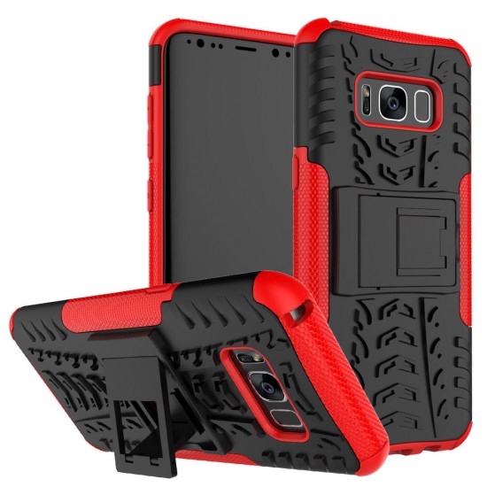 2 in 1 Kickstand TPU PC Case Cover for Samsung Galaxy S8