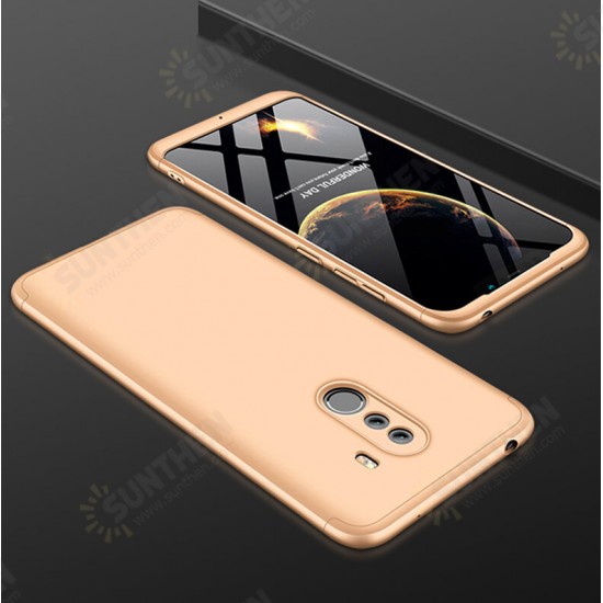 3 in 1 Double Dip 360° Full Hard PC Protective Case For Xiaomi Pocophone F1 Non-original