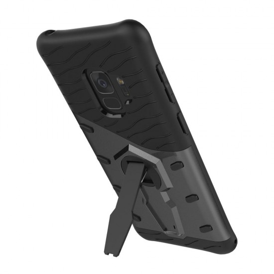 Rotating Kickstand PC TPU Protective Case for Samsung Galaxy S9