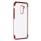 Color Plating Transparent Soft TPU Back Cover Protective Case for Xiaomi Pocophone F1 Non-original